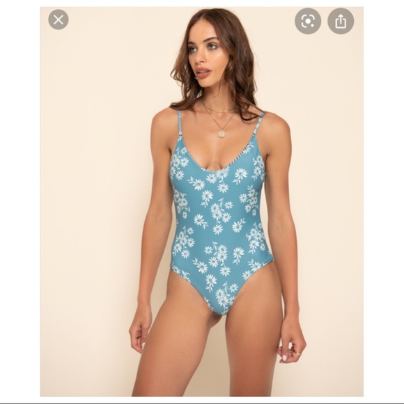 Rove Swimwear NWT Camila one piece Vintage Daisy - Picture 1 of 7